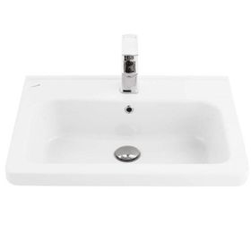 Creavit İpek 45x60 cm Etajerli Mobilya Dolap Uyumlu Lavabo