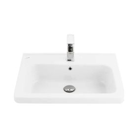 Creavit İpek 45x60 cm Etajerli Mobilya Dolap Uyumlu Lavabo