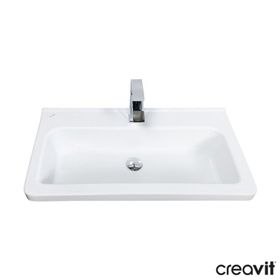 Creavit İpek 80 cm Etajerli Lavabo