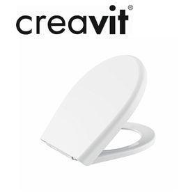 Creavit KC0701.01.0000E Çınar Duroplast Plastik Menteşeli Beyaz Klozet Kapağı