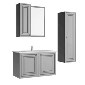Creavit KY0100.42 Kayra 100 cm Çekmeceli Lavabo Alt Dolabı