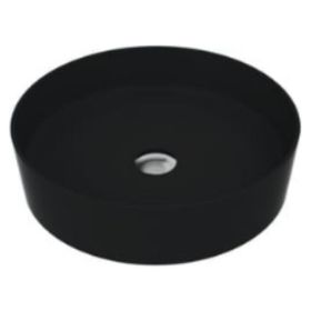 Creavit Loop 45 cm Kömür Karası Yuvarlak Çanak Lavabo