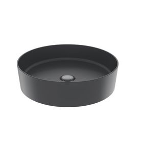 Creavit Loop 45 cm Mat Antrasit Yuvarlak Çanak Lavabo