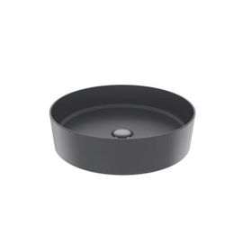 Creavit Loop 45 cm Mat Antrasit Yuvarlak Çanak Lavabo