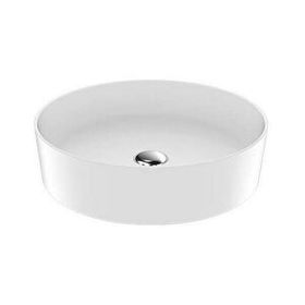 Creavit Loop 45 cm Mat Beyaz Yuvarlak Çanak Lavabo