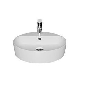 Creavit Loop 45 cm Mat Beyaz Yuvarlak Çanak Lavabo