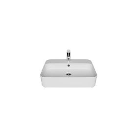 Creavit LP061-00CB00E-0000 Loop 45x60 cm Beyaz Dikdörtgen Çanak Lavabo