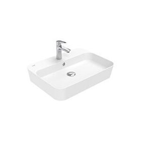 Creavit LP061-00CB00E-0000 Loop 45x60 cm Beyaz Dikdörtgen Çanak Lavabo