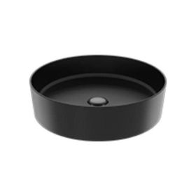 Creavit LP146 Loop 45 cm Mat Siyah Yuvarlak Çanak Lavabo