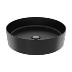 Creavit LP146S Loop 45 cm Mat Siyah Yuvarlak Çanak Lavabo