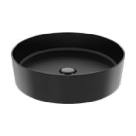 Creavit LP146S Loop 45 cm Mat Siyah Yuvarlak Çanak Lavabo