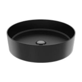 Creavit LP146S Loop 45 cm Mat Siyah Yuvarlak Çanak Lavabo