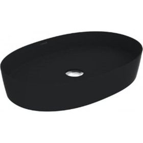 Creavit LP160 Loop 40x60 cm Mat Siyah Oval Çanak Lavabo