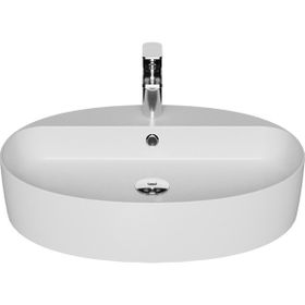 Creavit LP161-00CB00E-0000 Loop 40x60 cm Beyaz Oval Çanak Lavabo