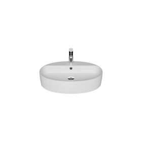 Creavit LP161-00CB00E-0000 Loop 40x60 cm Beyaz Oval Çanak Lavabo