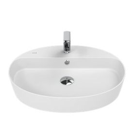 Creavit LP161 Tezgah Üstü 40x60 cm Beyaz Ultra Çanak Lavabo