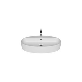 Creavit LP171-00CB00E-0000 Loop 40x70 cm Beyaz Oval Çanak Lavabo