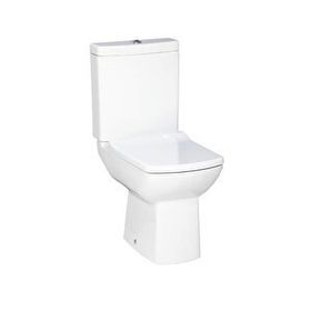Creavit LR310-00CB00E-0000+SET Lara Arkadan Çıkışlı Beyaz Duvara Tam Dayalı Klozet