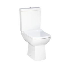 Creavit LR310-00CB00E-0000+SET Lara Arkadan Çıkışlı Beyaz Duvara Tam Dayalı Klozet