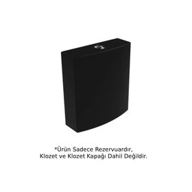 Creavit LR410 Lara Mat Siyah Rezervuar