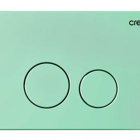 Creavit Mat Nil Yeşili Boyalı Kumanda Paneli Rezervuar Basma Buton