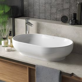 Creavit MN165 40x65 cm Beyaz Mina Setüstü Lavabo