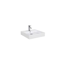 Creavit Next 50x50 cm Düz Kare Setüstü Lavabo