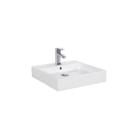 Creavit Next 50x50 cm Düz Kare Setüstü Lavabo