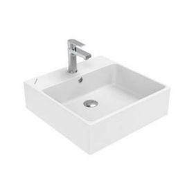 Creavit Next 50x50 cm Kare Tezgah Üstü Lavabo