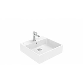 Creavit Next 50x50 cm Kare Tezgah Üstü Lavabo