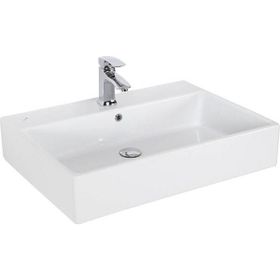 Creavit Next 50x70 cm Setüstü Düz Kare Lavabo