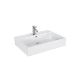 Creavit Next 50x70 cm Setüstü Düz Kare Lavabo