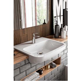 Creavit NS055-00CB00E-0000 Ness 55 cm Yarım Tezgah Lavabo