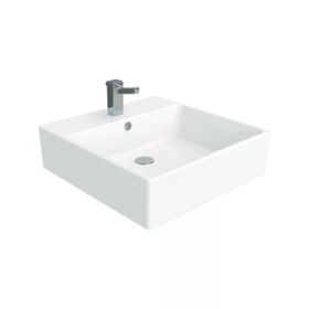 Creavit NX256 Set Üstü Düz Kare 50x50 cm Lavabo