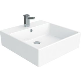 Creavit NX256 Set Üstü Düz Kare 50x50 cm Lavabo