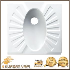 Creavit Omega 60X60 Cm Beyaz Çevre Yıkamalı Tuvalet Taşı