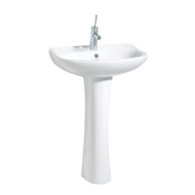 Creavit Pitta 45x55 cm Batarya Delikli Lavabo + Tam Ayak