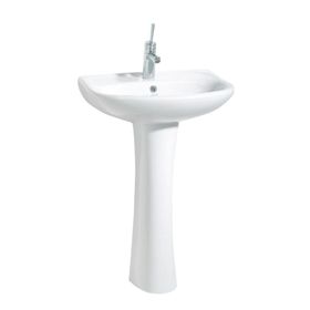 Creavit Pitta 45x55 cm Batarya Delikli Lavabo + Tam Ayak