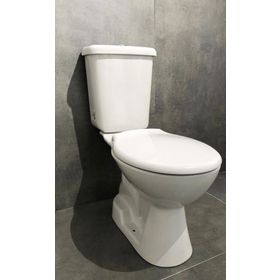 Creavit Pitta Alttan Çıkışlı 4 Parça Basic PP Kapak Klozet Seti