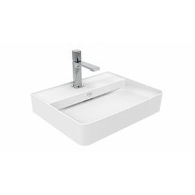 Creavit RB051 Ruby 50x40 cm İnci Mat Beyaz Tezgah Üzeri Lavabo