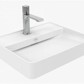Creavit RB051 Ruby 50x40 cm İnci Mat Beyaz Tezgah Üzeri Lavabo