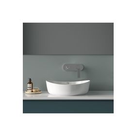 Creavit RB140 Ruby 40 cm İnci Mat Beyaz Tezgah Üzeri Lavabo