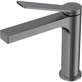 Creavit Ritmo Mat Gri Antrasit Banyo Lavabo Bataryası