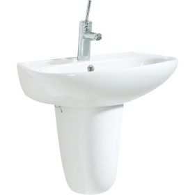 Creavit SD055 55 cm Sedef Yarım Ayak Lavabo