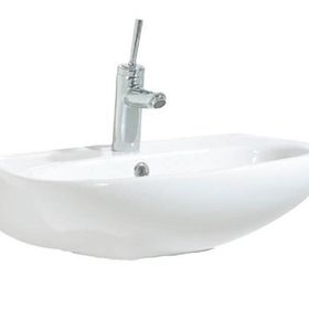 Creavit Sedef 45x55 cm Beyaz Yarım Ayak Lavabo