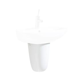 Creavit Sedef 45x55 cm Beyaz Yarım Ayak Lavabo