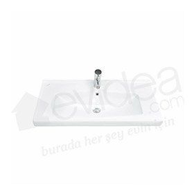Creavit Sera 85 cm Etajerli Lavabo
