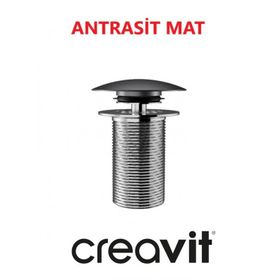 Creavit SF030.CCM Cappucino Mat Pop Up Taşmasız Lavabo Sifon Başlığı