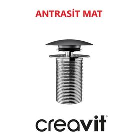Creavit SF030.CCM Cappucino Mat Pop Up Taşmasız Lavabo Sifon Başlığı