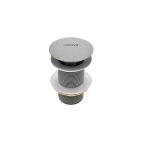 Creavit SF030.CGR Pop Up Taşmasız Cool Grey Lavabo Sifon Başlığı